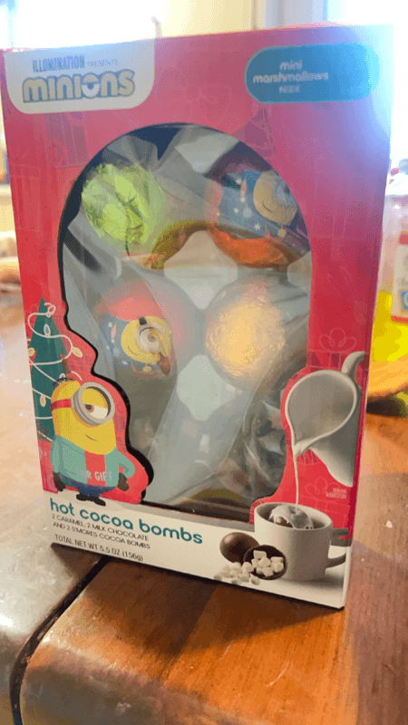 Illumination Minions Mini Marshmallows Hot Cocoa Bombs