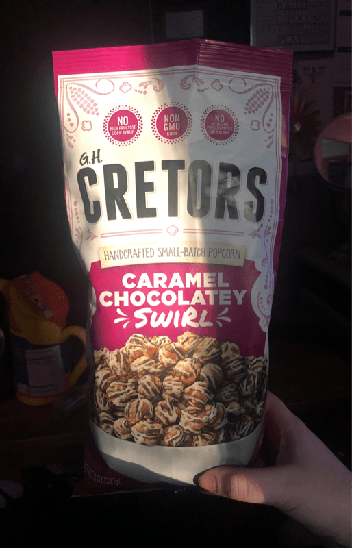 G.H. Cretors Caramel Chocolatey Swirl Popcorn