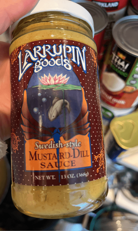 Larrupin Goods Swedish-Style Mustard-Dill Sauce