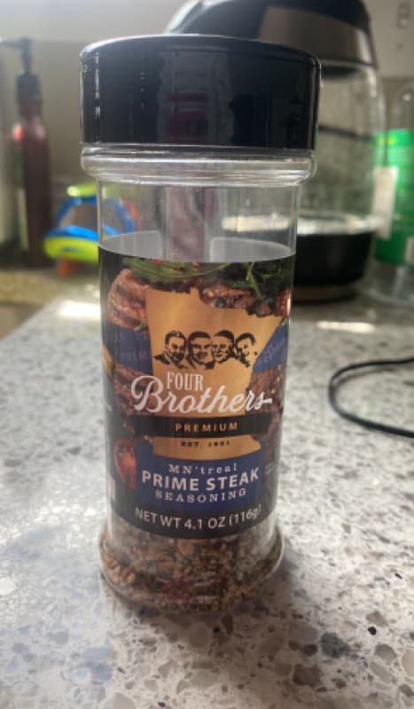 Four Brothers Premium Mn'Treal Prime Steak Seasoning