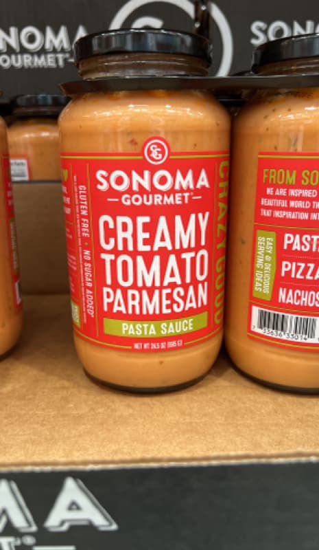 Sonoma Gourmet Creamy Tomato Parmesan Pasta Sauce