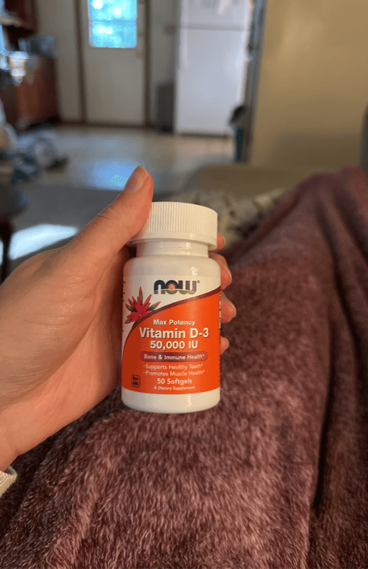 Now Foods Vitamin D-3 50,000 Iu Softgels