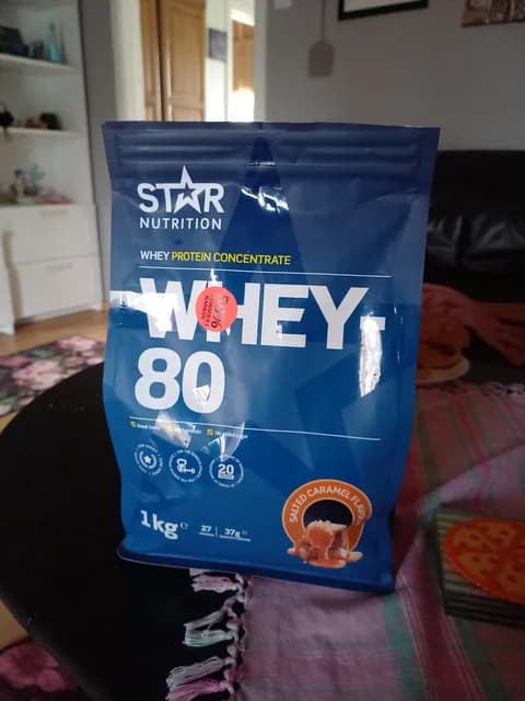 Star Nutrition Whey-80 Salted Caramel Flavour