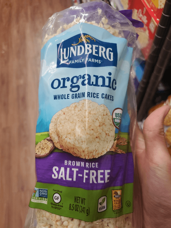 Lundberg Salt Free Organic Brown Rice Cakes