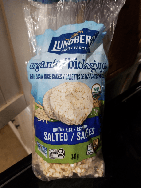 Lundberg Family Farms Salted Brown Rice Whole Grain Rice Cakes