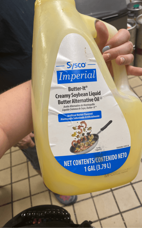 Sysco Imperial Butter-It Creamy Soybean Liquid Butter Alternative Oil