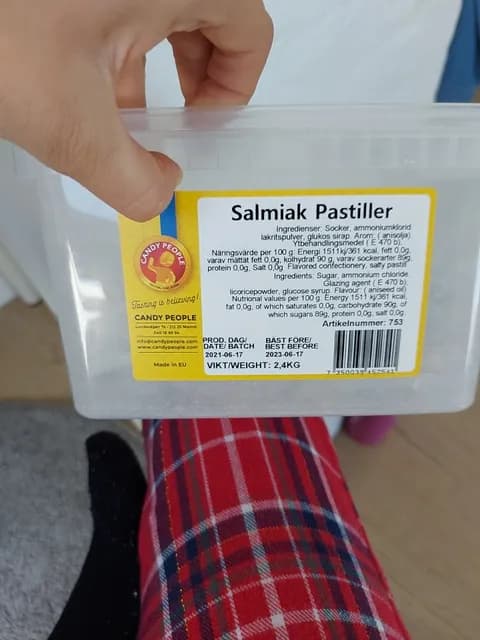 Candy People Salmiak Pastiller