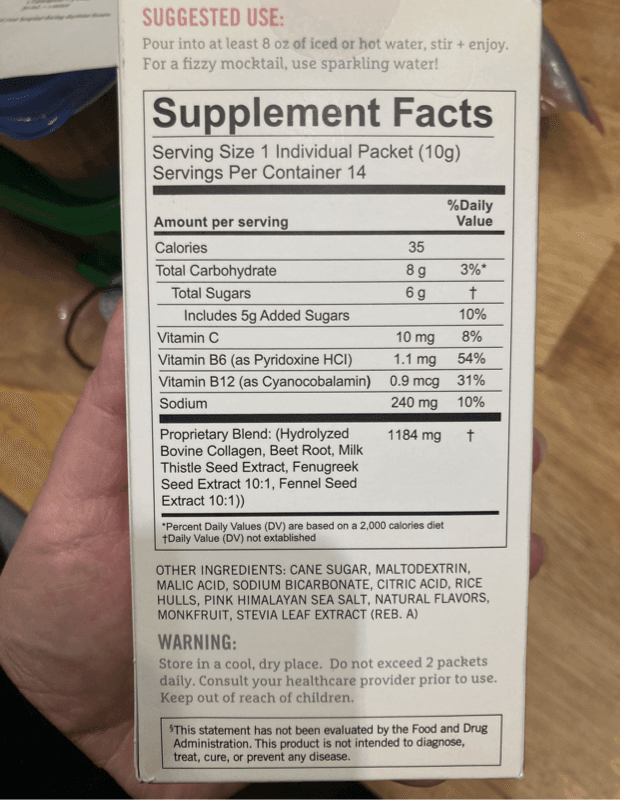 Munchkin Milk Makers Lactation Drink Mix Berry Lemonade