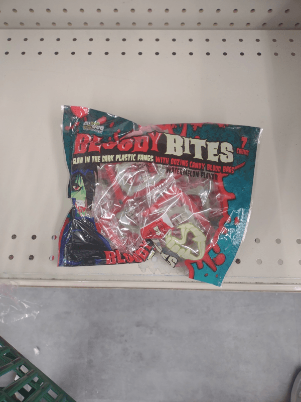 Zom-Bee Bloody Bites Watermelon Flavor Candy
