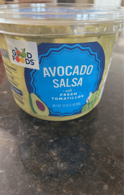 Good Foods Avocado Salsa With Fresh Tomatillos