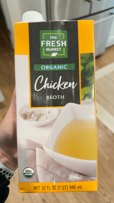 The Fresh Market Organic Chicken Broth