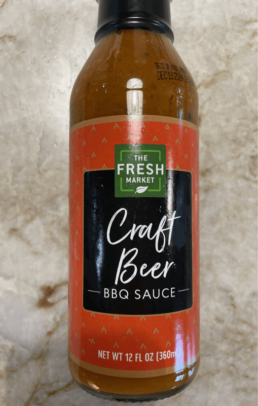 The Fresh Market Craft Beer Bbq Sauce