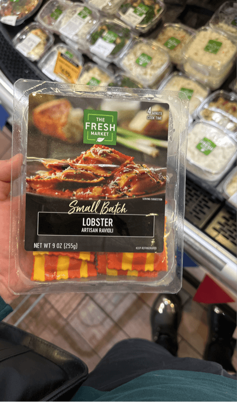 The Fresh Market Small Batch Lobster Artisan Ravioli