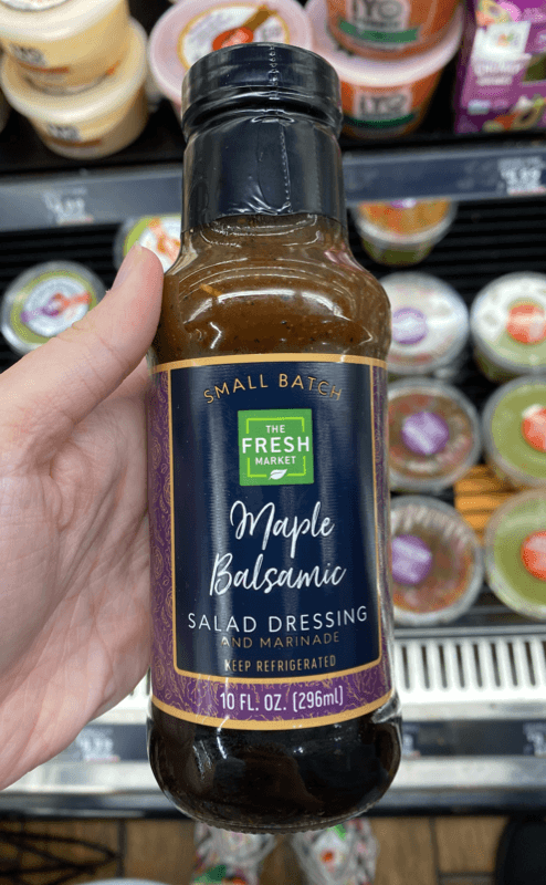 The Fresh Market Maple Balsamic Salad Dressing