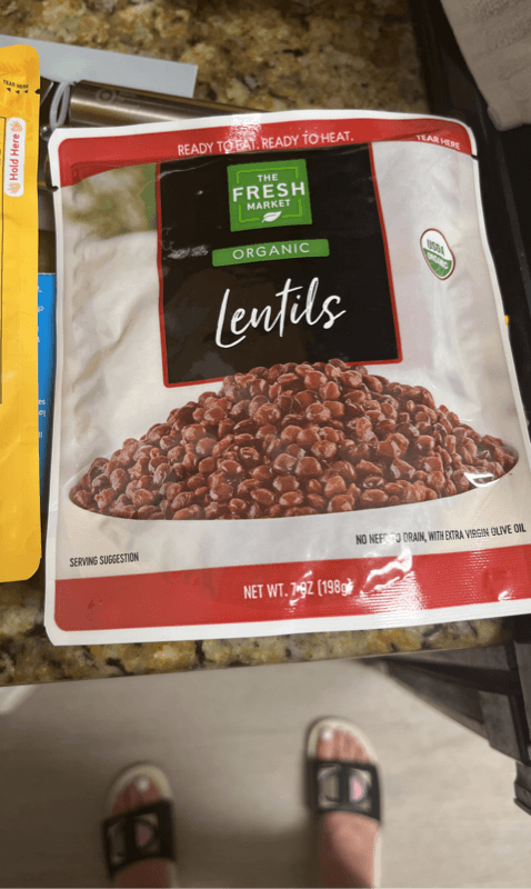 The Fresh Market Organic Lentils