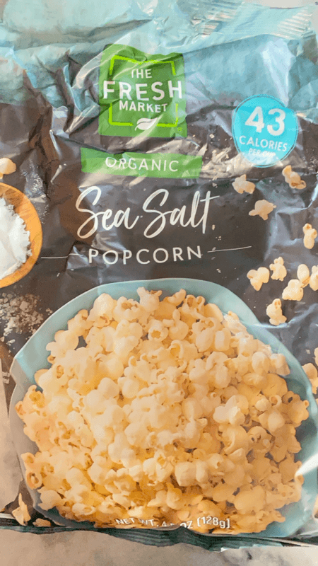 The Fresh Market Organic Sea Salt Popcorn