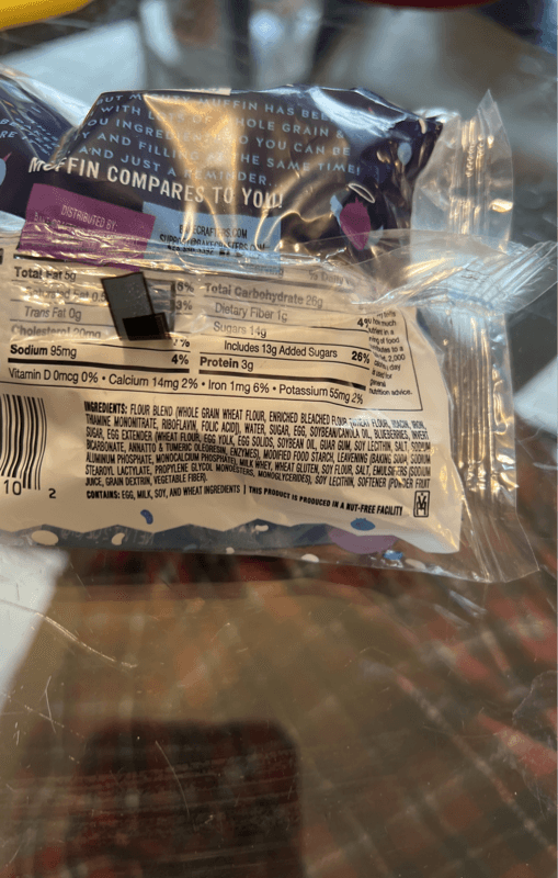 Bake Crafters Blueberry Mighty Muffin