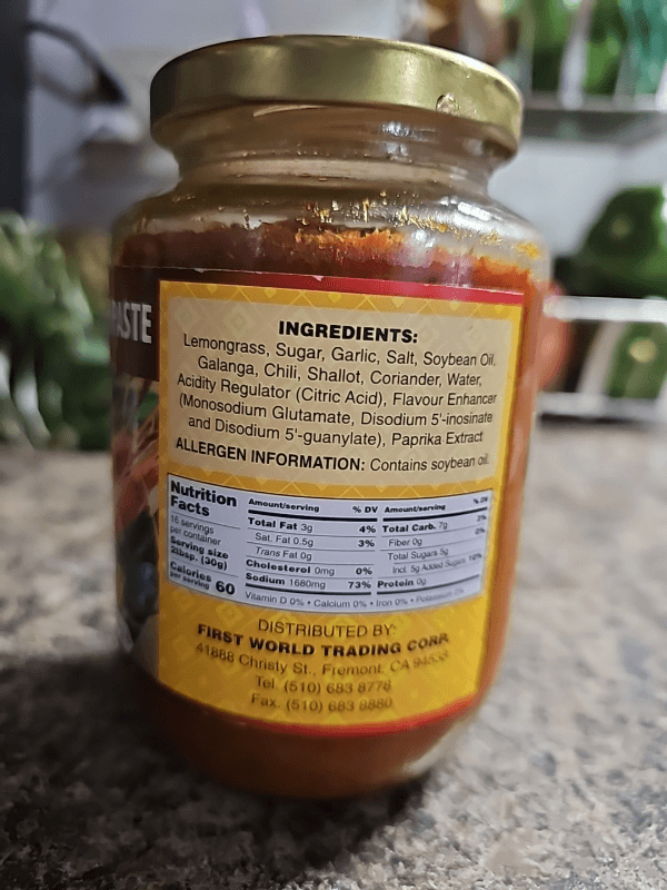 First World Tom Yum Paste