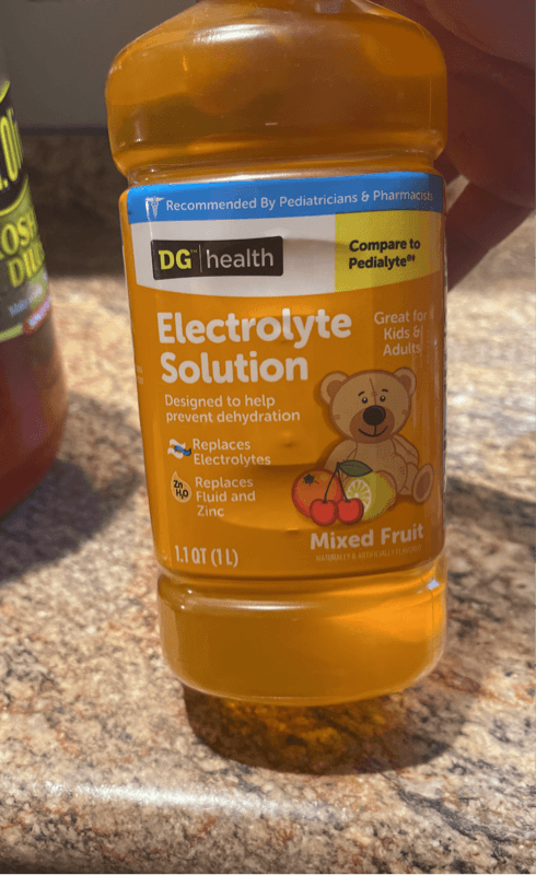 Dg Health Mixed Fruit Electrolyte Solution