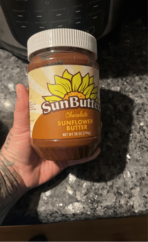 Chocolate Sunbutter Sunflower Butter