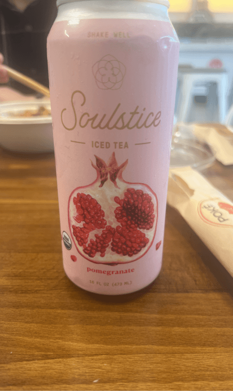Soulstice Pomegranate Iced Tea