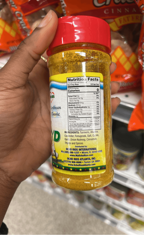 Ocho Rios Mild Heat Jerk Curry Seasoning