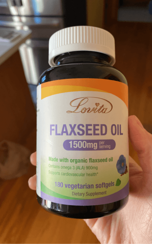 Lovita Flaxseed Oil Vegetarian Soft Gel