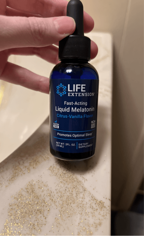 Life Extension Fast-Acting Liquid Melatonin Citrus-Vanilla