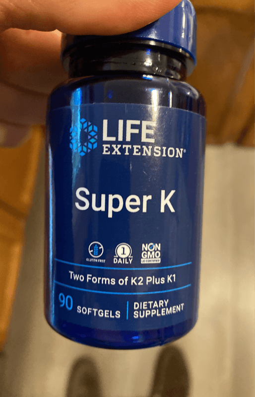 Life Extension Super K Supplement