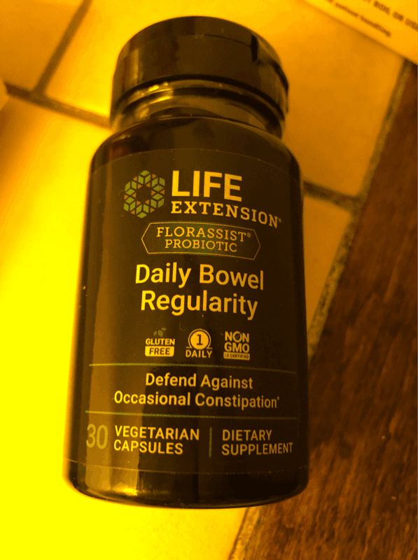 Life Extension Florassist Probiotic Daily Bowel Regularity Dietary Supplement
