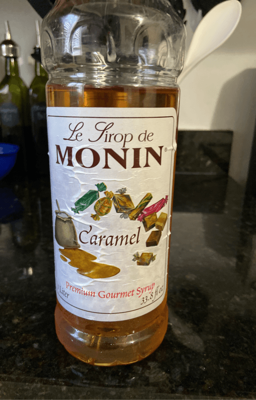 Le Sirop De Monin Caramel Premium Gourmet Syrup