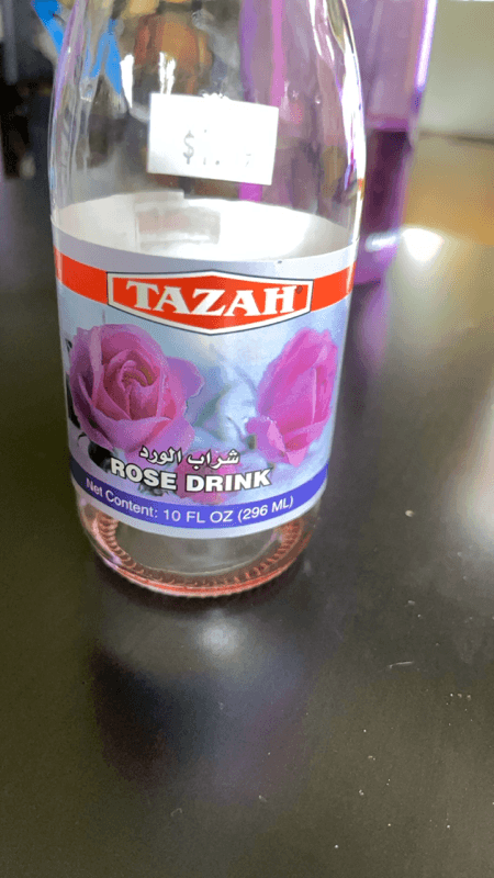 Tazah Rose Drink