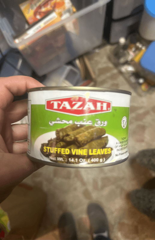 Tazah Stuffed Vine Leaves