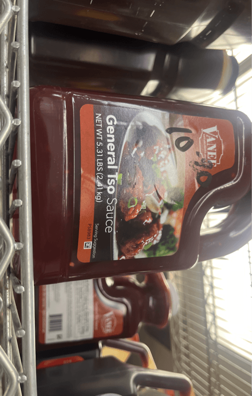 Vanee General Tso Sauce