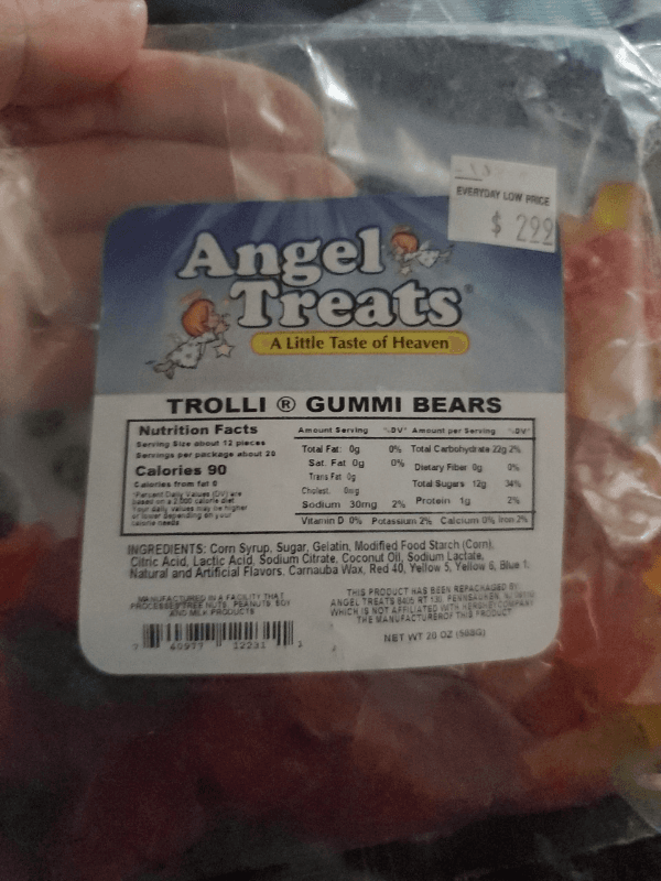 Angel Treats Trolli Gummi Bears