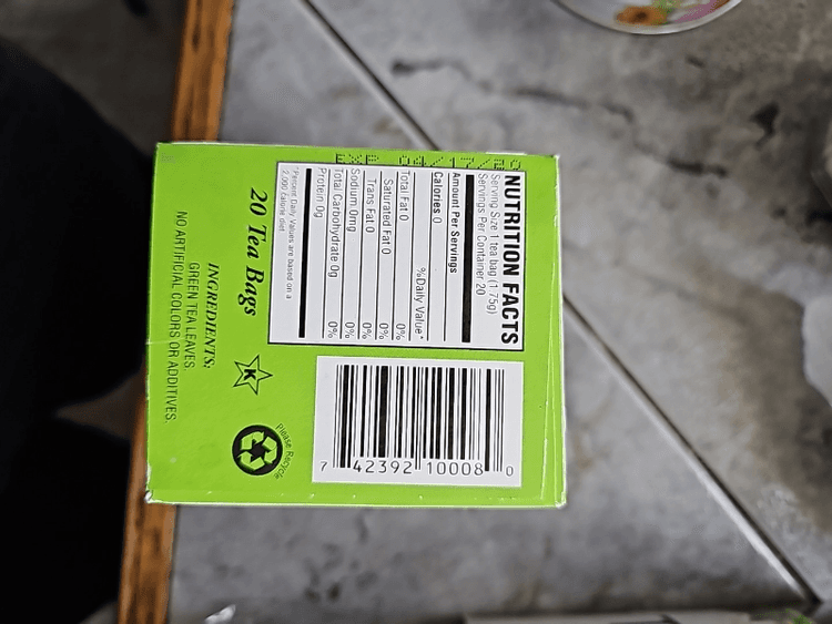Carrington Tea Original Green Tea