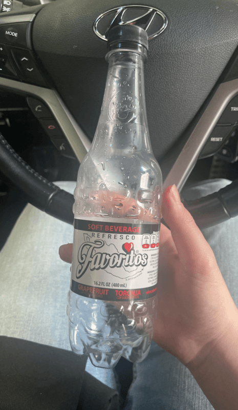 Refresco Favoritos Grapefruit Flavor Soft Beverage