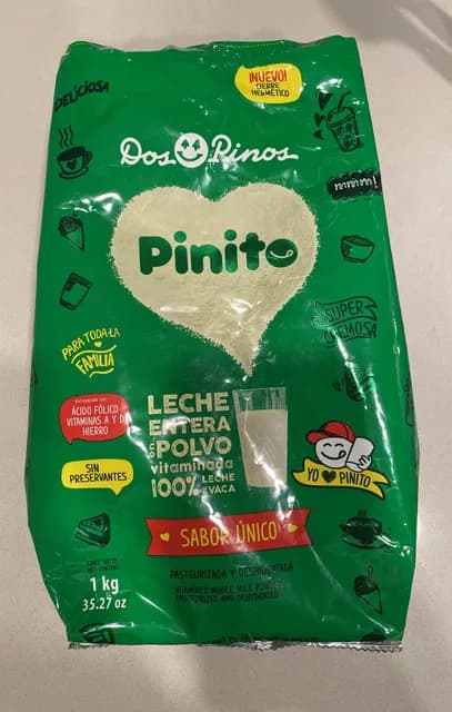 Dos Pinos Pinito Vitamined Whole Milk Powder