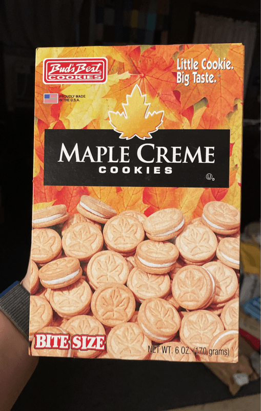Bud'S Best Cookies Maple Creme Cookies