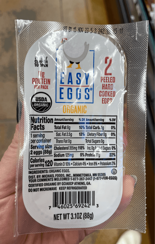 Easy Eggs Peeled Hard Cooked Eggs