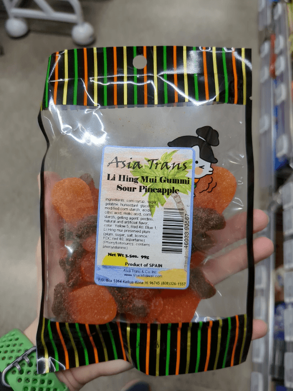 Asia Trans Li Hing Mui Gummi Sour Pineapple