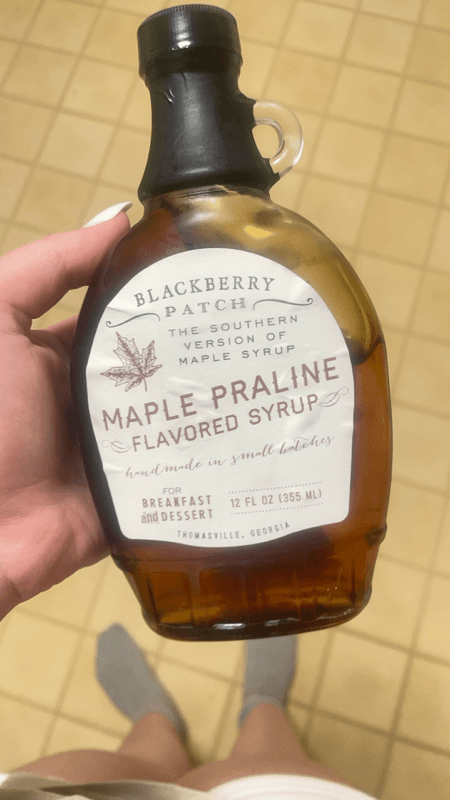 Blackberry Patch Maple Praline Flavored Syrup