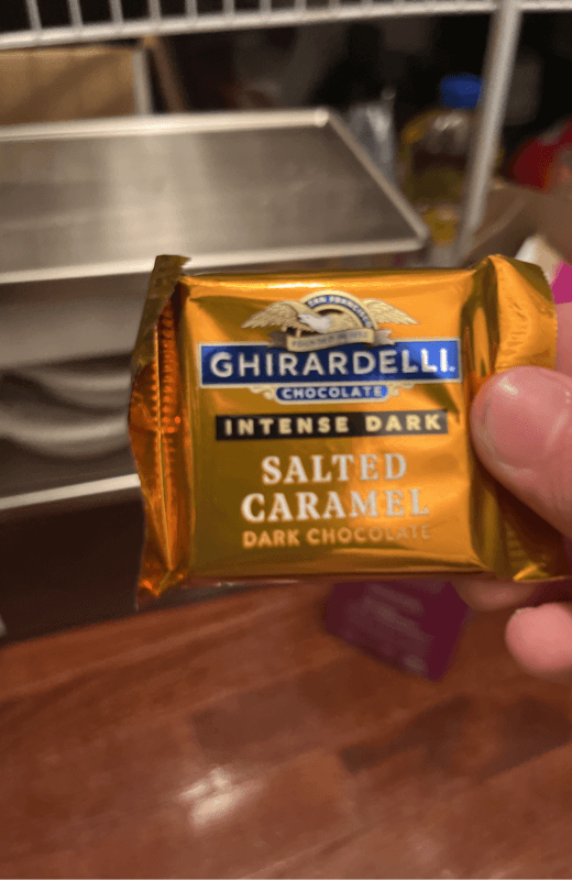 Ghirardelli Chocolate Intense Dark Salted Caramel Dark Chocolate