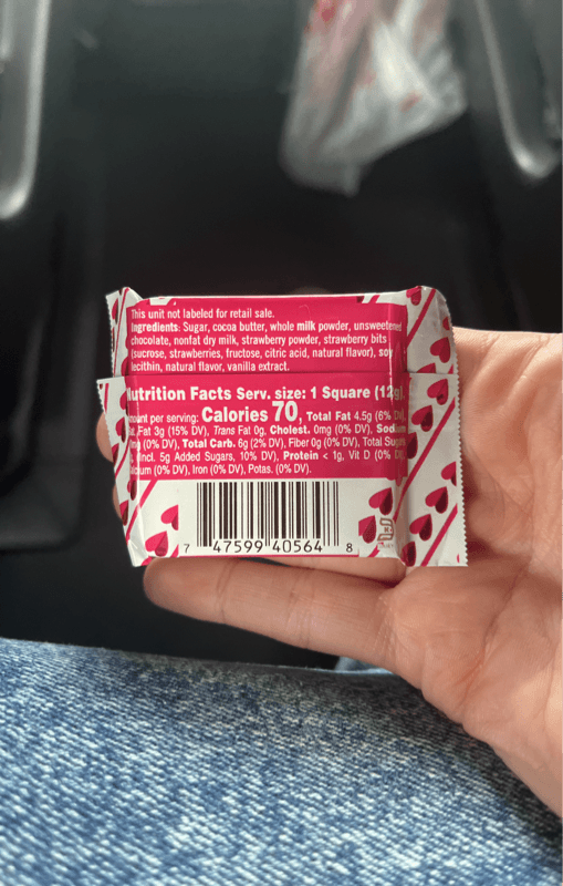 Ghirardelli Chocolate Squares Strawberry Bark