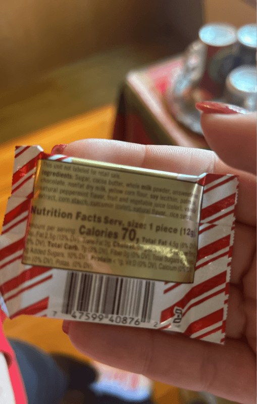 Ghirardelli Chocolate Squares Peppermint Bark