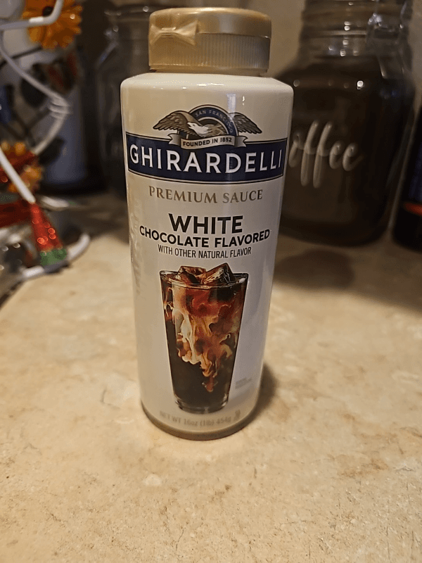 Ghirardelli Premium Sauce White Chocolate Flavored