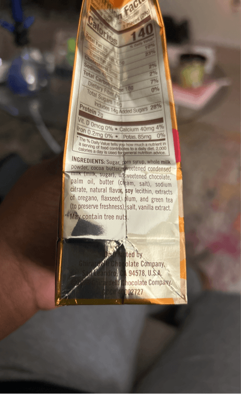 Ghirardelli Limited Edition Hearts Caramel Milk Chocolate