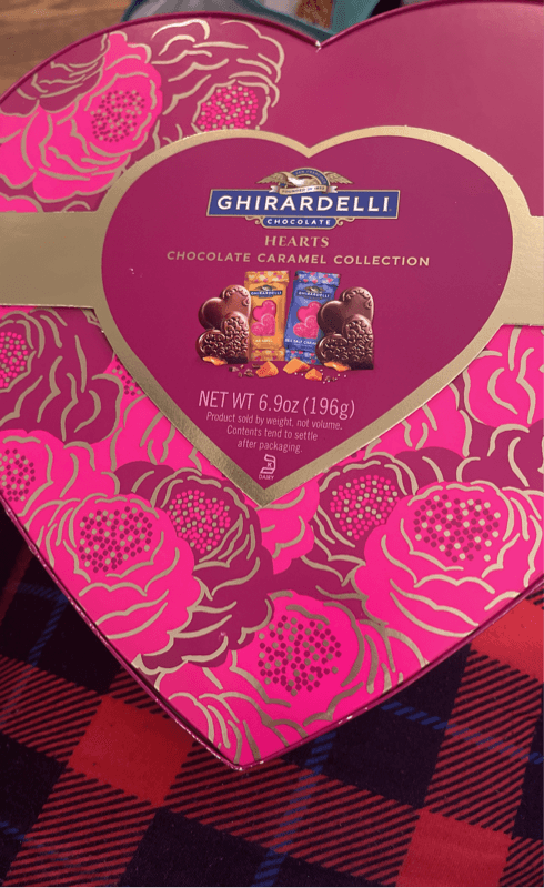 Ghirardelli Chocolate Hearts Chocolate Caramel Collection