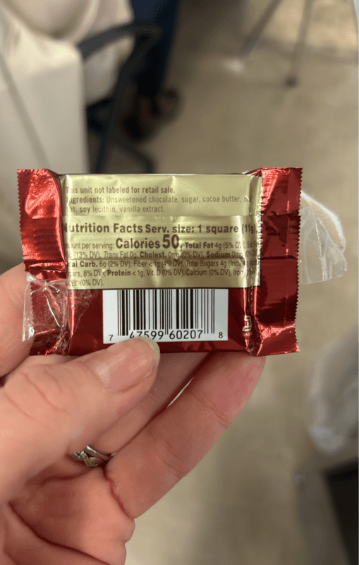 Ghirardelli Dark Chocolate Squares With 60% Cacao
