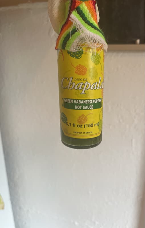 Lago De Chapala Green Habanero Pepper Hot Sauce